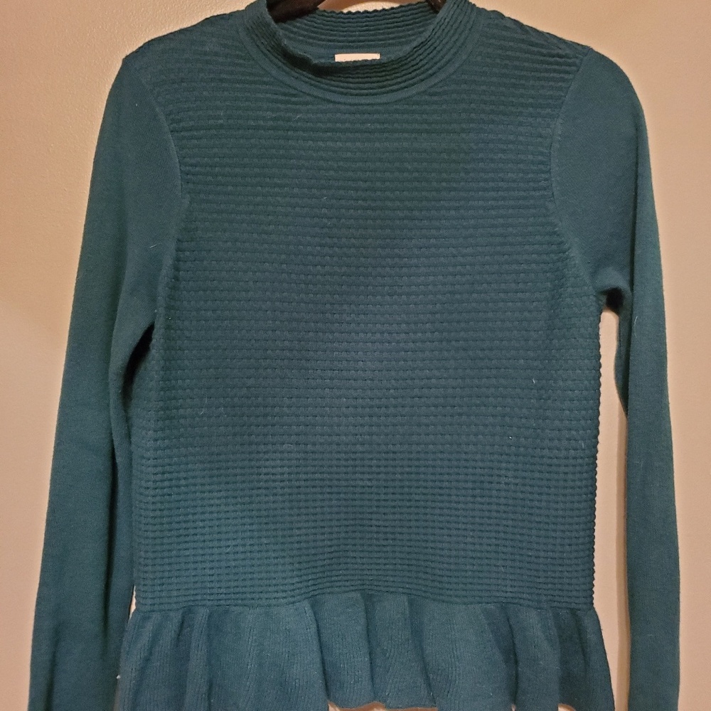 Green sweater